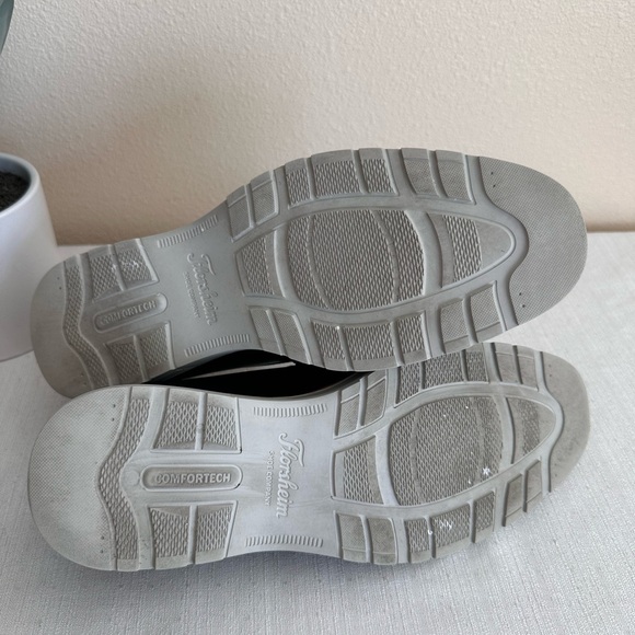 Florsheim Black Leather Memory Foam Comfortech Casual Loafers Men’s 7M - Picture 14 of 14